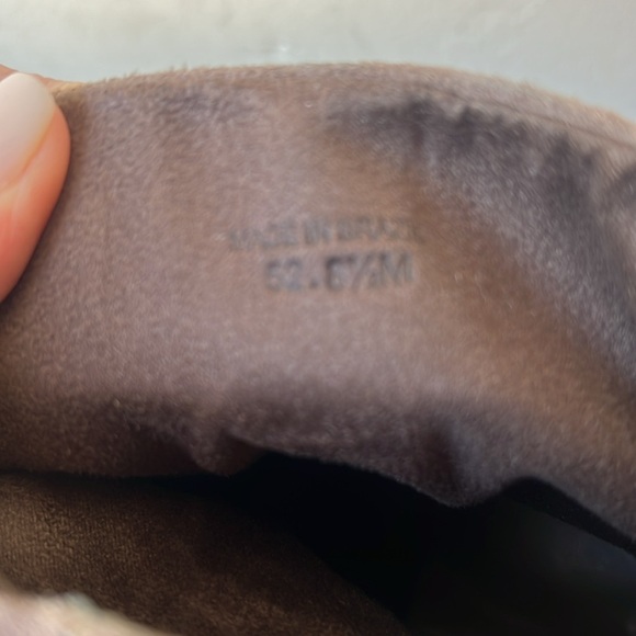 Vince Camuto Parka Brown Suede Ankle Boots - Picture 7 of 8